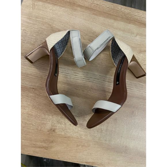 Anthropologie Matt Bernson Meridian Heels Natural Raffia Heels, Size 8, MP $250 - Picture 9 of 10